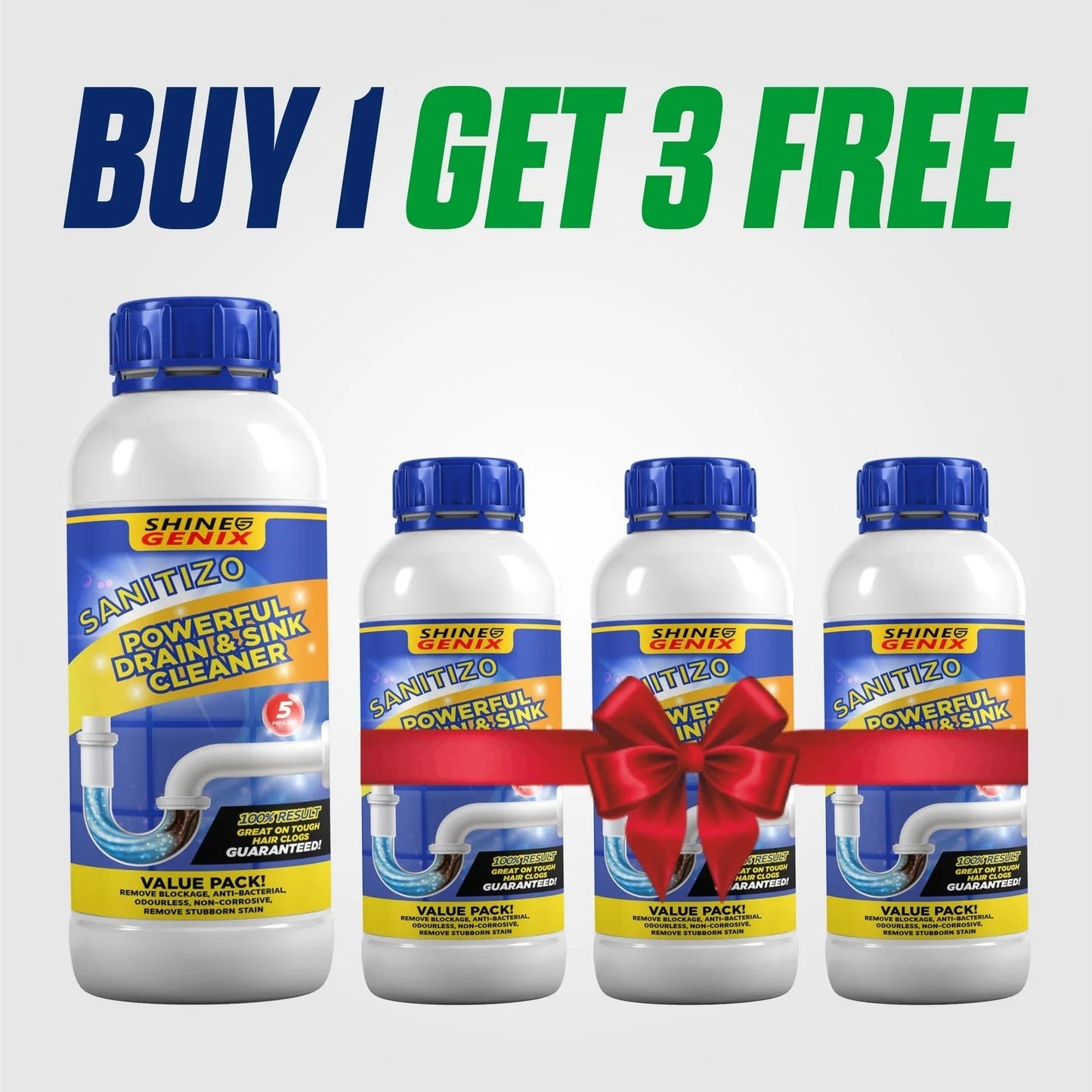 Powerful Drain & Sink Cleaner - BUY 1 GET 3 FREE