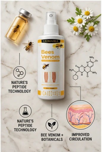 Bee Venon Varicose Veins Spray - BUY 1 GET 1 FREE